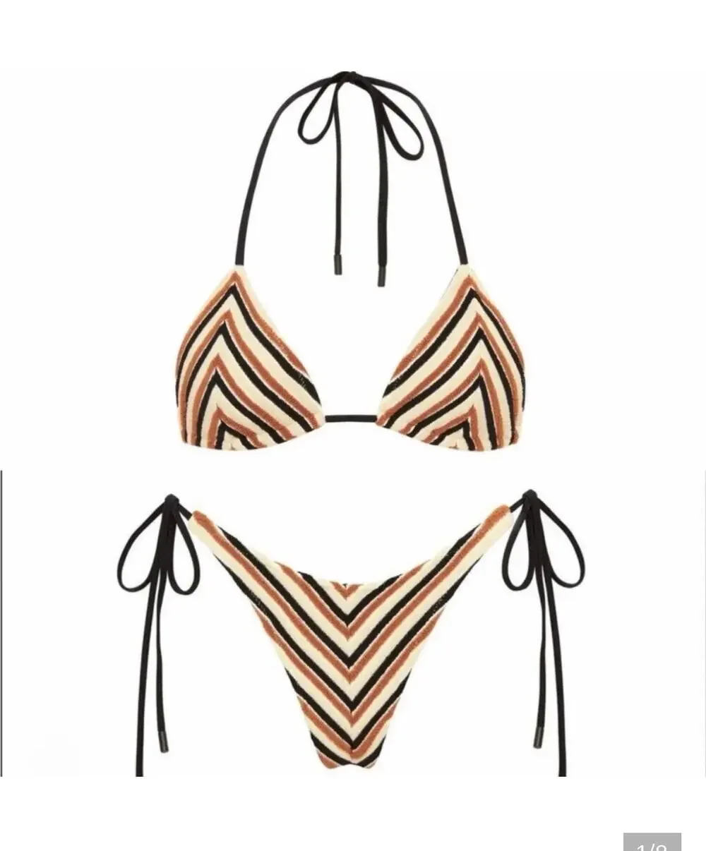 Triangl Swimwear Vinca Sapho Terry Toweling Bikini